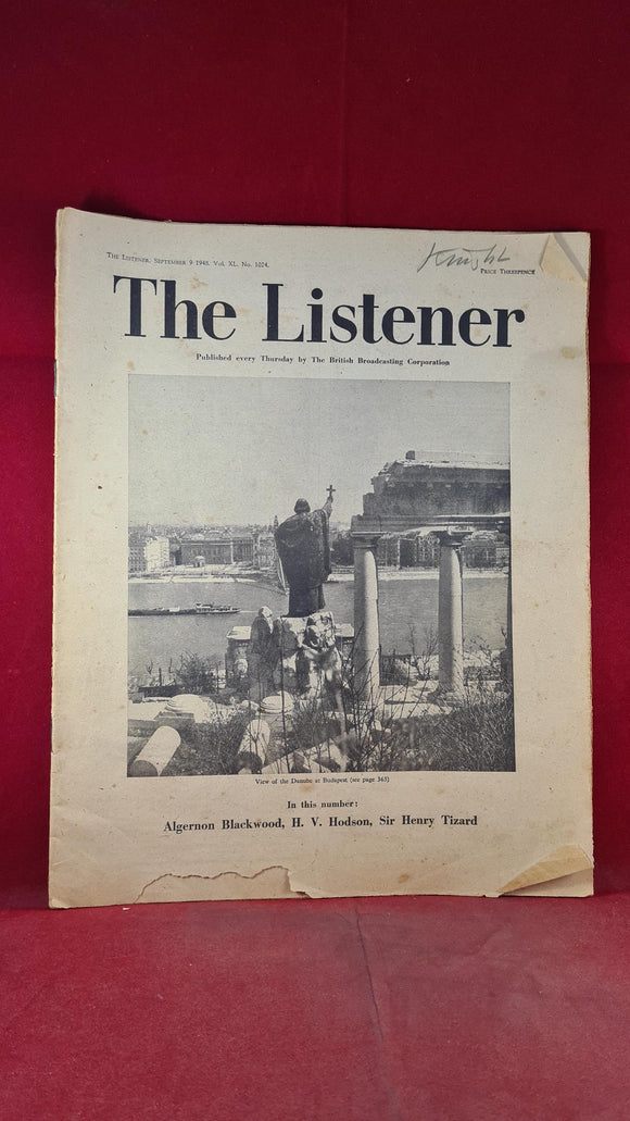 The Listener  Volume XL Number 1024 September 9 1948,  Algernon Blackwood