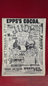 Judy: The London Serio-Comic Journal Volume XLV Number 1,172 October 9 1889