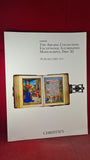 Christie's The Arcana Collection :Exceptional Illuminated Manuscripts Part 3, 6 July 2011