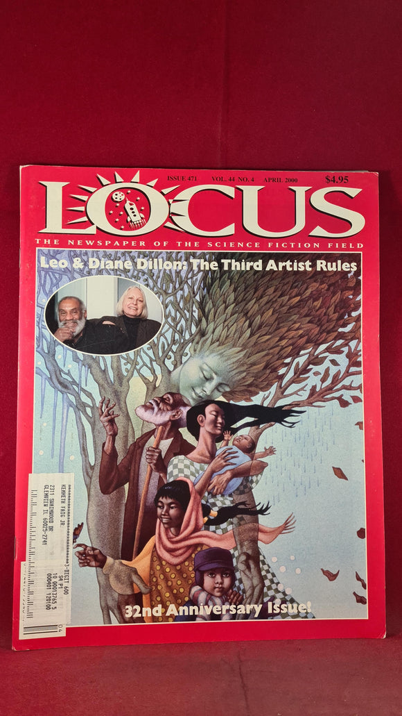 Charles N Brown - Locus  April 2000 Issue 471 Volume 44 Number 4