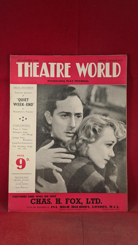 Theatre World September 1941