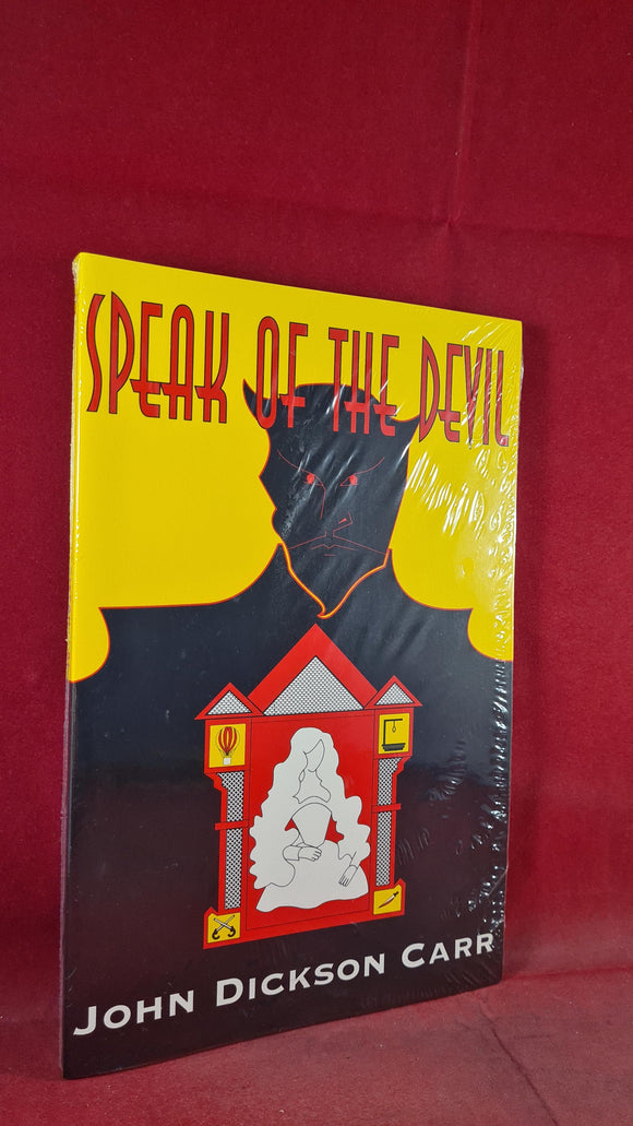 John Dickson Carr - Speak Of The Devil, Crippen & Landru, Paperbacks, Unopened