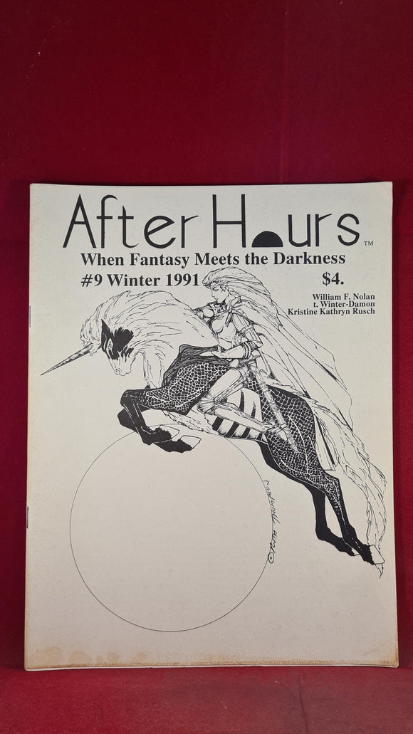 After Hours Volume 3 Number 1 Winter 1991, Whole Number 9