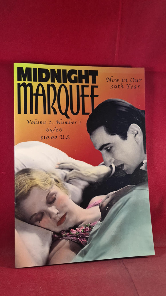 Midnight Marquee Volume 2 Number 1 65/66