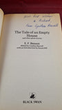 E F Benson - The Tale of An Empty House, Black Swan, 1986, Signed, Paperbacks