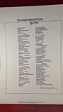 Poem of the Month Club 1970/71, Twenty-three signed Poems