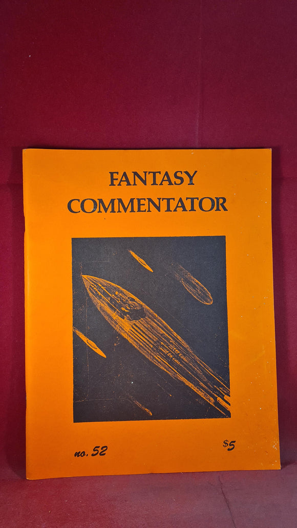 Fantasy Commentator Volume IX Number 4 Issue 52 Spring 2000