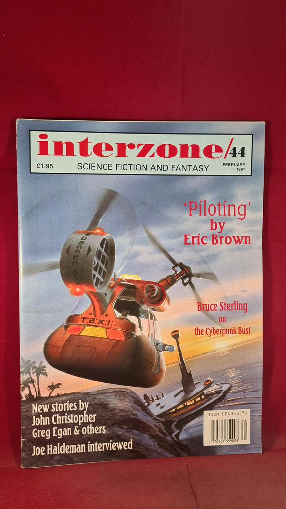 David Pringle - Interzone Science Fiction & Fantasy, Number 44, February 1991