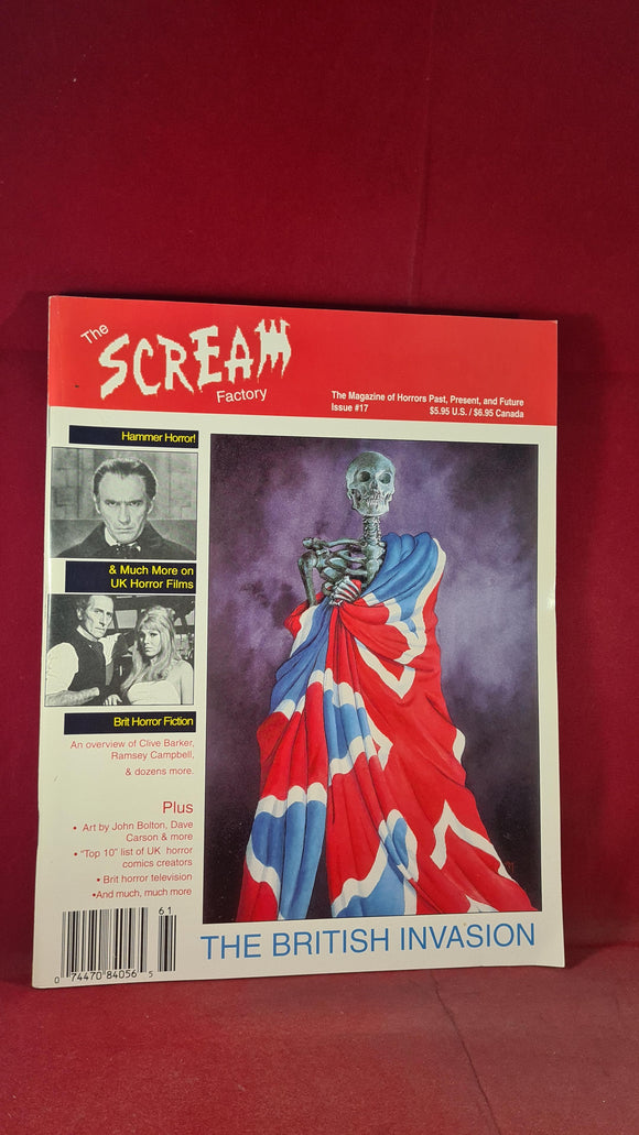 Bob Morrish - The Scream Factory Number 17, Deadline Press, Spring 1996