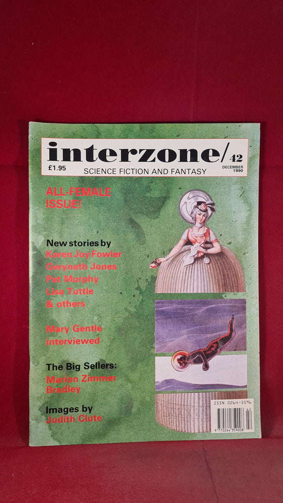 David Pringle - Interzone Science Fiction & Fantasy, Number 42, December 1990