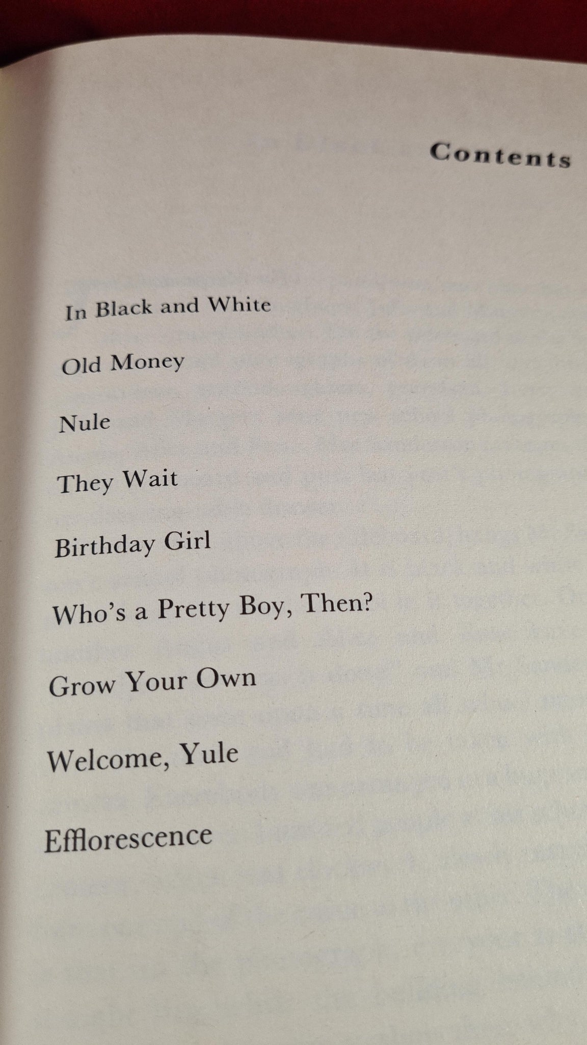 Jan Mark In Black & White & other stories, Viking, 1991 Richard