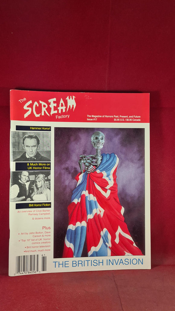 Bob Morrish - The Scream Factory Number 17, Deadline Press, Spring 1996