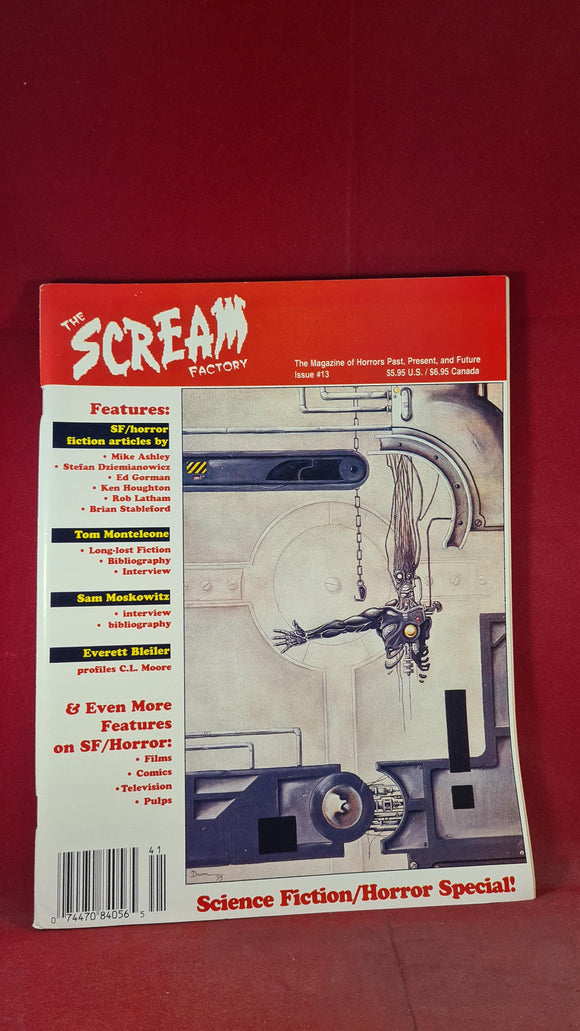 Bob Morrish - The Scream Factory Number 13, Deadline Press, Spring 1994