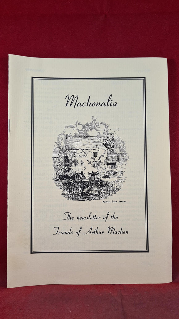 Machenalia - Spring 1999, The Newsletter of The Friends of Arthur Machen