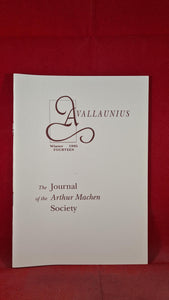Avallaunius - The Journal of the Arthur Machen Society, Number 14 Winter 1995, Limited