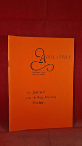 Avallaunius Journal of the Arthur Machen Society, Number 12 Summer 1994, No 223