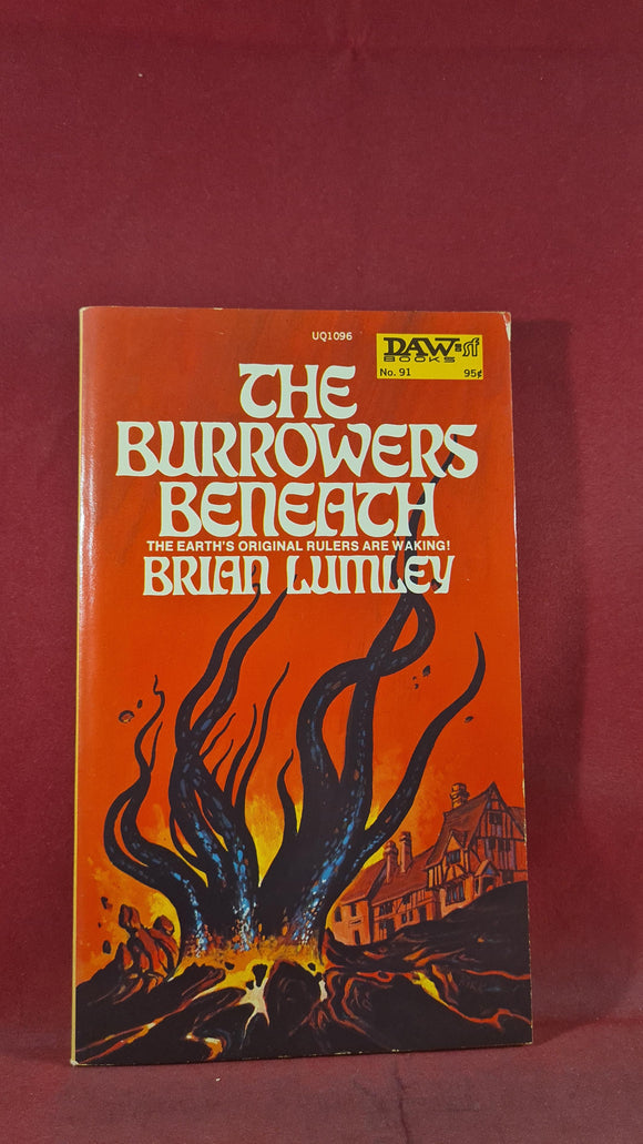 Brian Lumley - The Burrowers Beneath, Daw Books, 1974, First Edition, Paperbacks