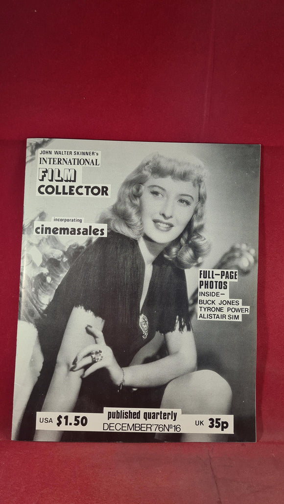 John Walter Skinner's International Film Collector Number 16 December 1976
