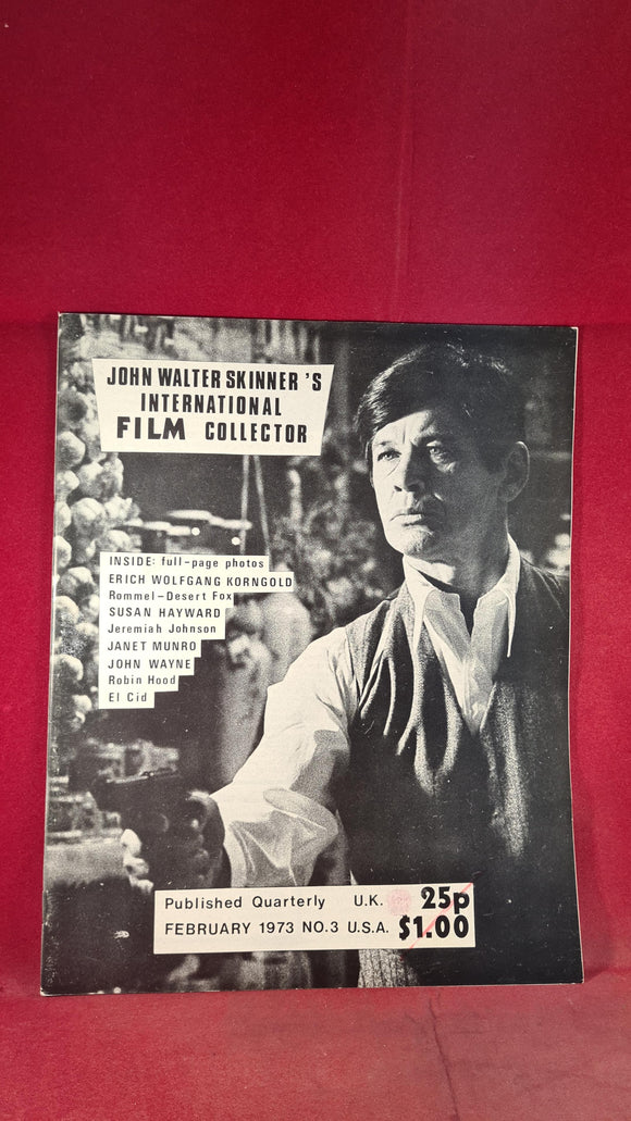John Walter Skinner's International Film Collector Number 3 February 1973