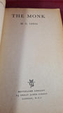 M G Lewis - The Monk, Paul Elek, 1960, First Edition, Paperbacks