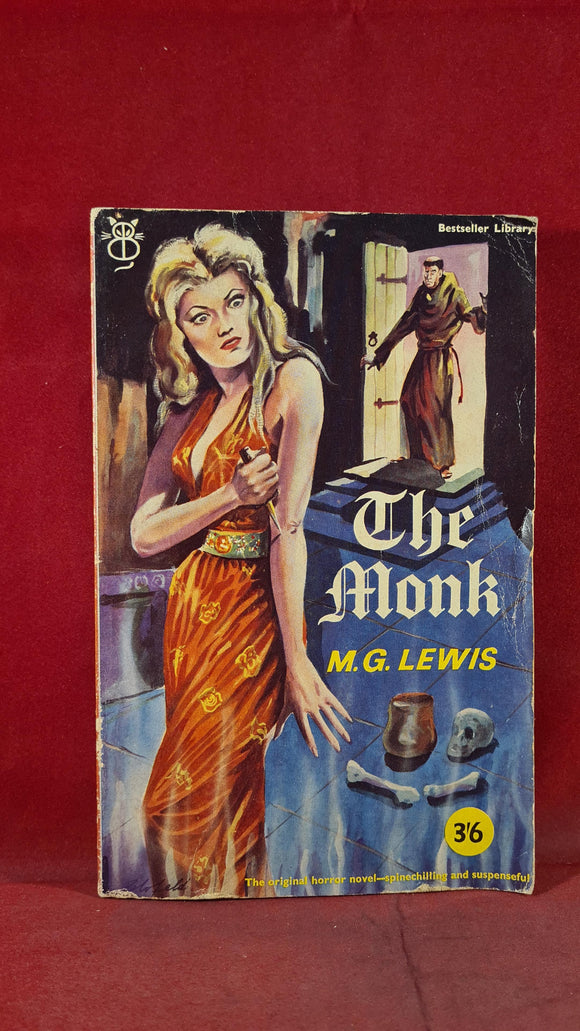 M G Lewis - The Monk, Paul Elek, 1960, First Edition, Paperbacks