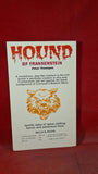 Peter Tremayne-Hound of Frankenstein, Mills & Boon, 1977, Signed, Inscribed, Paperbacks