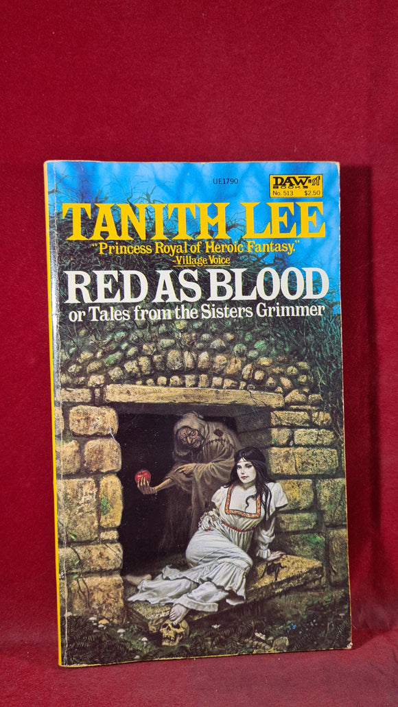 Tanith Lee - Red As Blood, DAW Books, 1983, First Edition, Paperbacks