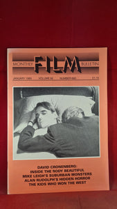 Monthly Film Bulletin Volume 56 Number 660 January 1989