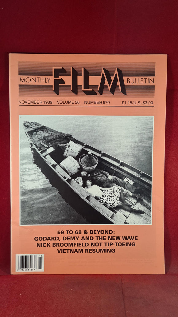 Monthly Film Bulletin Volume 56 Number 670 November 1989