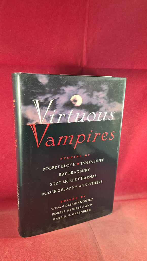 Stefan Dziemianowicz - Virtuous Vampires, Barnes, 1996, First Edition, Inscribed, Signed