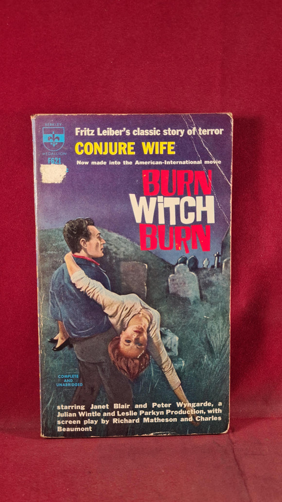 Fritz Leiber - Conjure Wife, Berkley, 1962, Paperbacks