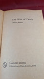 Charles Birkin - The Kiss Of Death, Tandem Books, 1964, 1st Edition