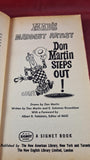 Don Martin - Mad's Maddest Artist Don Martin Steps Out! Signet, 1962, Paperbacks