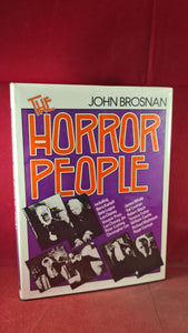 John Brosnan - The Horror People, Macdonald & Jane's, 1976, First Edition