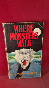 Michael Avallone - Where Monsters Walk, Scholastic, 1978, Paperbacks