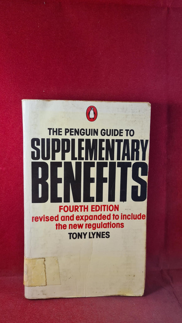 Tony Lynes - Penguin Guide to Supplementary Benefits, 1981, Paperbacks