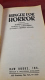 Martin H Greenberg - Hunger For Horror, Daw, 1988, First Edition Paperbacks
