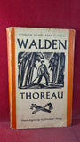Henry David Thoreau - Walden or Life in the Woods, Penguin Books, 1938, Paperbacks