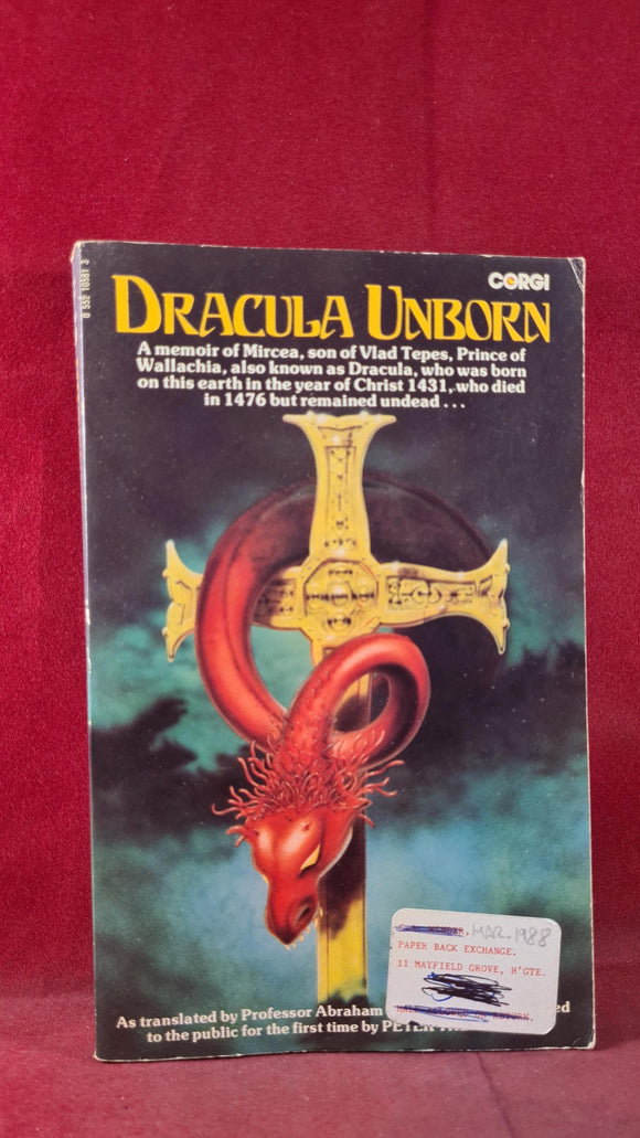 Peter Tremayne - Dracula Unborn, Corgi Books, 1977, Paperbacks