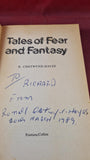 R Chetwynd-Hayes -Tales of Fear & Fantasy, Fontana, 1977, Inscribed, Signed, Paperbacks