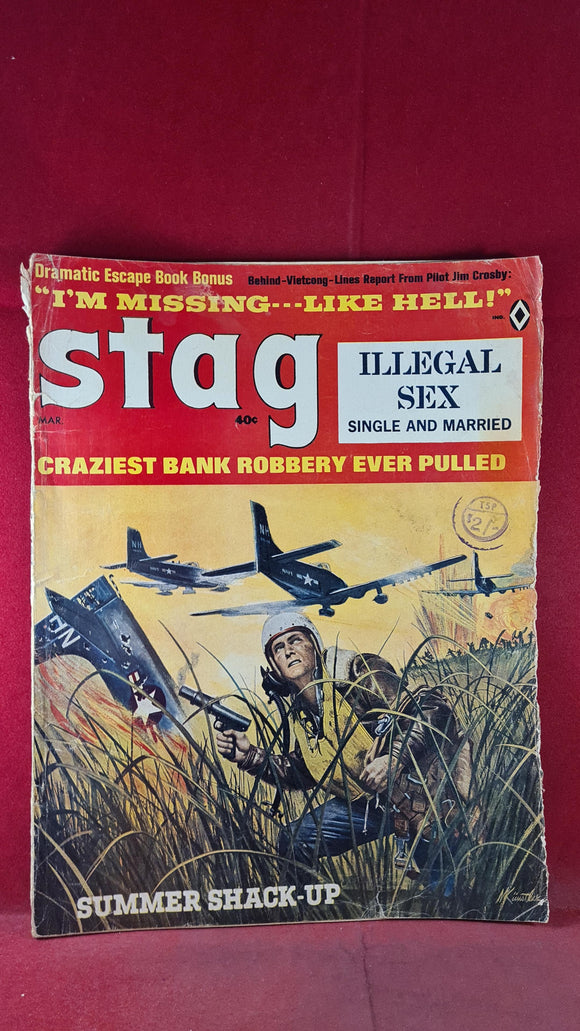 Stag Magazine June Volume 17 Number 3 March 1966