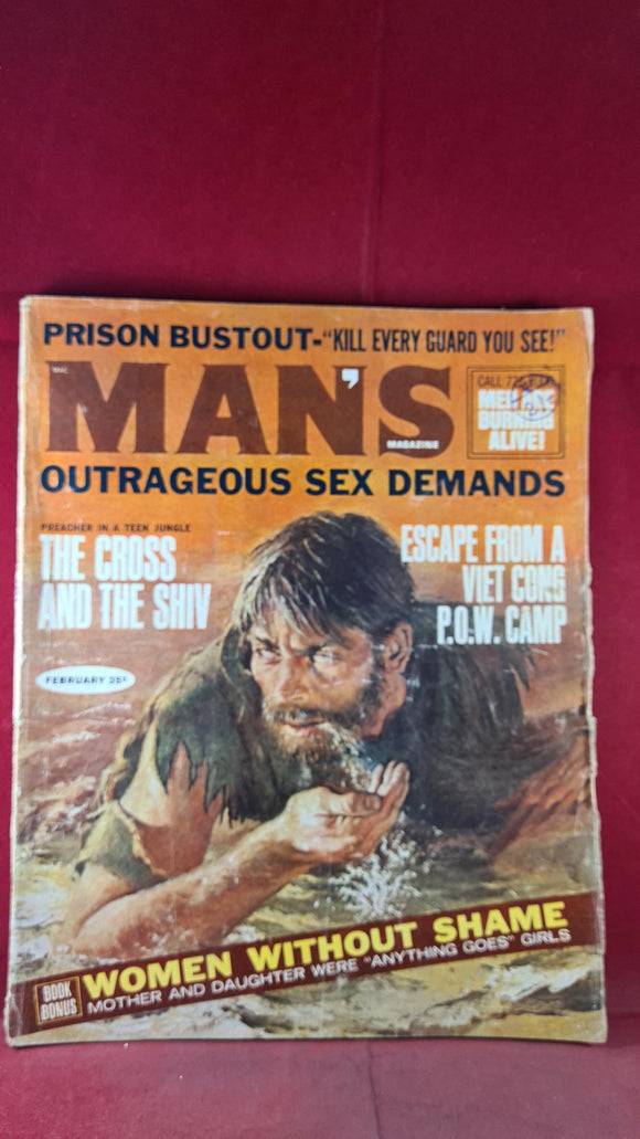 Man's Magazine Volume 15 Number 2 February 1967