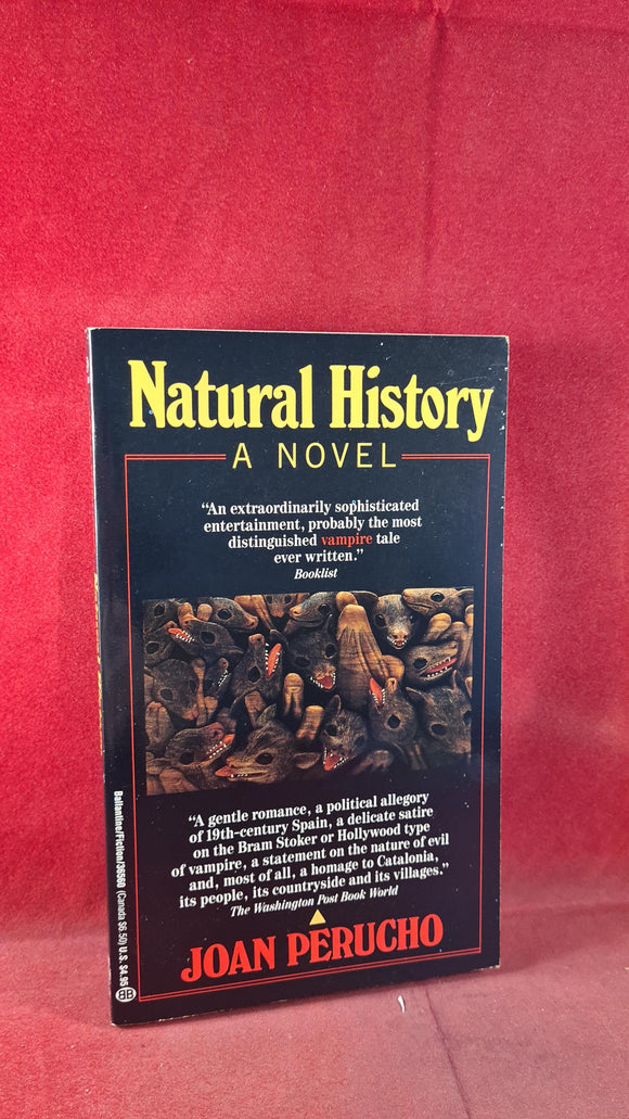 Joan Perucho - Natural History, Ballantine Books, 1990, Paperbacks