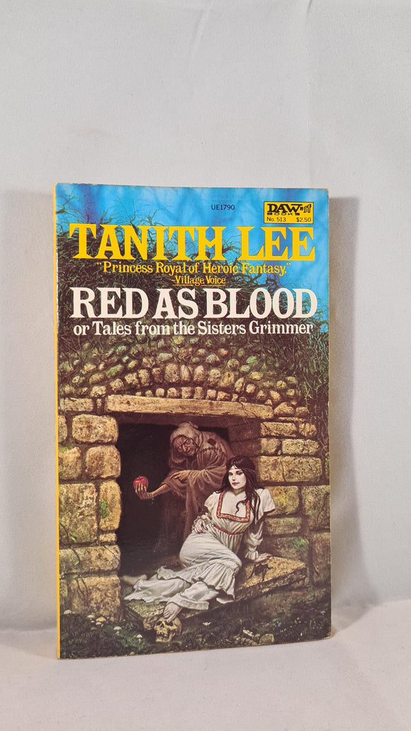 Tanith Lee - Red As Blood, DAW Books, 1983, First Edition, Paperbacks