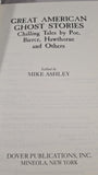 Mike Ashley - Great American Ghost Stories, Dover, 2008, Signed, Paperbacks