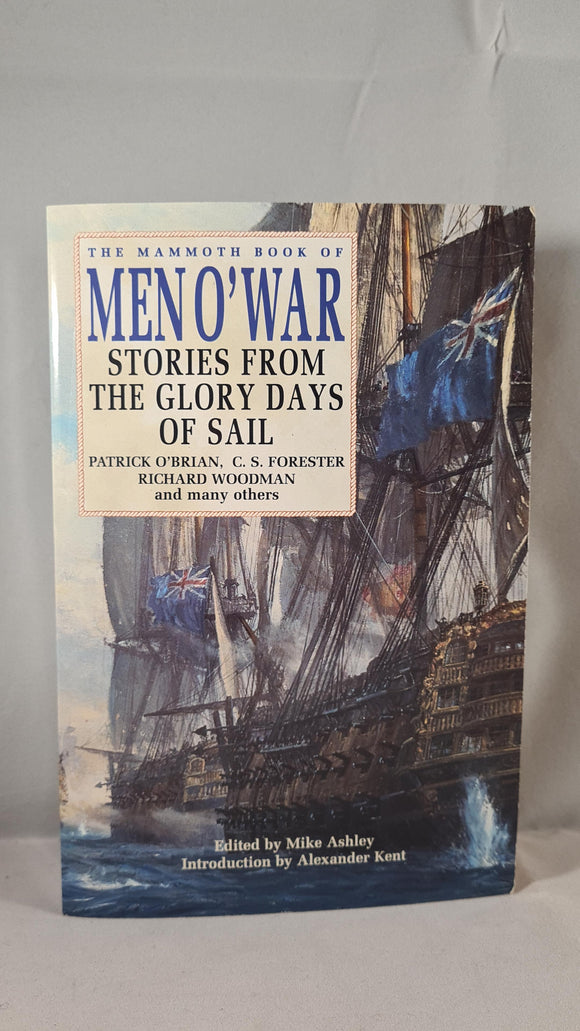 Mike Ashley - Mammoth Book of Men O'War, 1st Carroll & Graf, 1999, Signed, Paperbacks