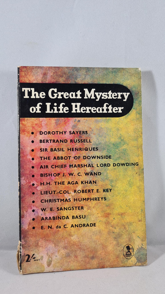 The Great Mystery of Life Hereafter, Hodder & Stoughton, 1957, Paperbacks