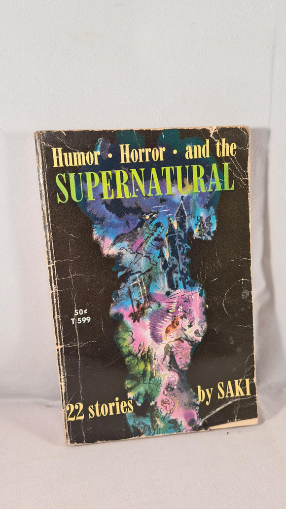 Saki - Humor Horror & the Supernatural, Scholastic, 1972, Paperbacks