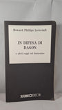 Howard Phillips Lovecraft -In Defense of Dagon, Sugarco, 1994, Italian Paperbacks, Signed