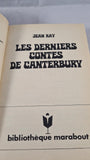 Jean Ray - The Last Tales from Canterbury, Marabout, 1963, Paperbacks, French copy